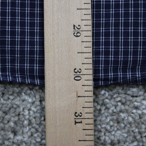 Ariat Pro Series Shirt Mens Large Blue Cotton/Polyester Blend L/S Button Down - Picture 12 of 13